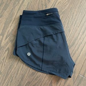 Lululemon Speed Up Short 2.5” True Navy